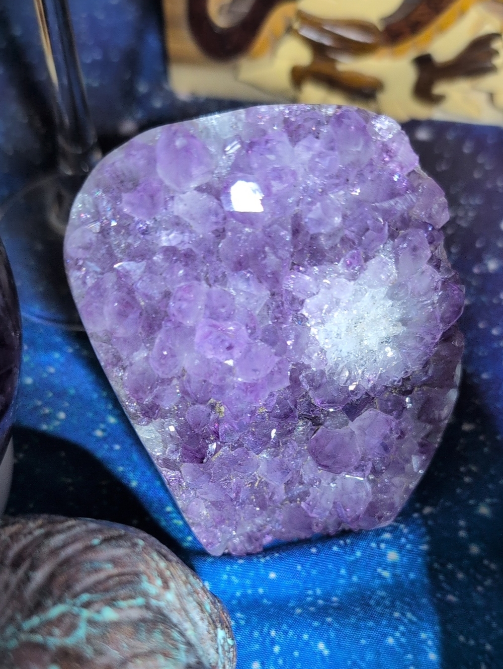Juicy amethyst minion stalacite